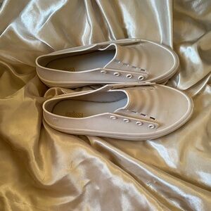Melissa slip on sneaker jelly shoes  size 8 ..